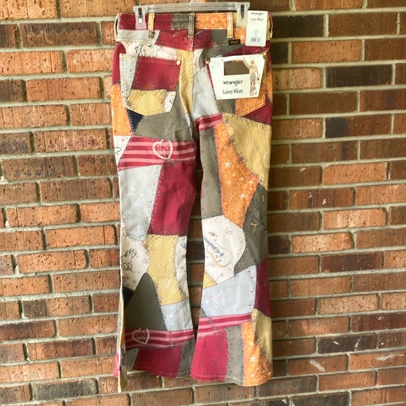 Wrangler Multicolor Lainey Wilson Patchwork Jeans - Picture 1 of 10